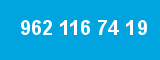962 116 74 19 962 116 74 19
